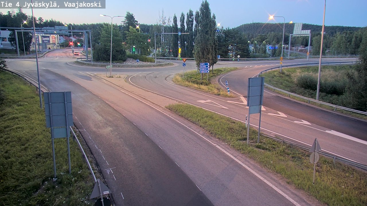 Kelikamerat Kuva Tie 4 Jyväskylä, Vaajakoski, Jyväskylä, Keski-Suomi