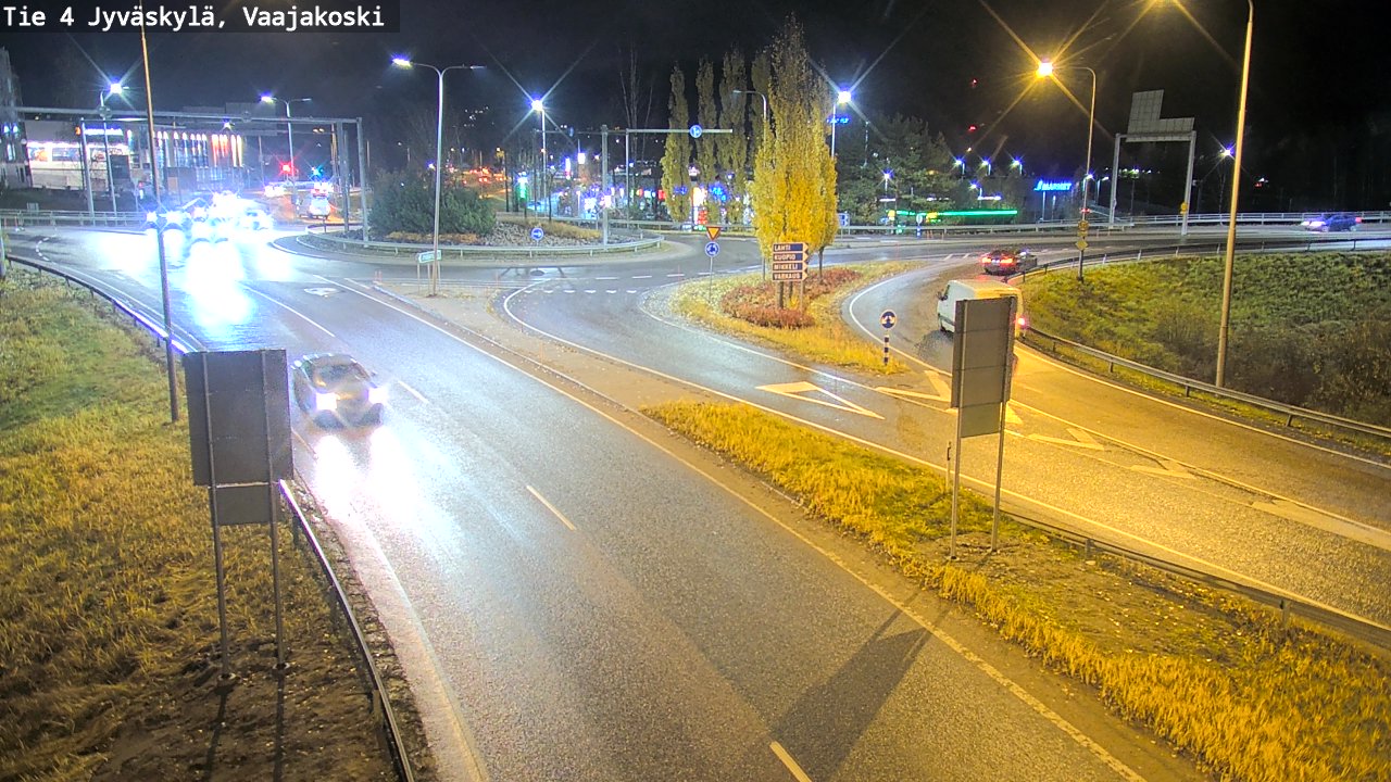 Kelikamerat Kuva Tie 4 Jyväskylä, Vaajakoski, Jyväskylä, Keski-Suomi