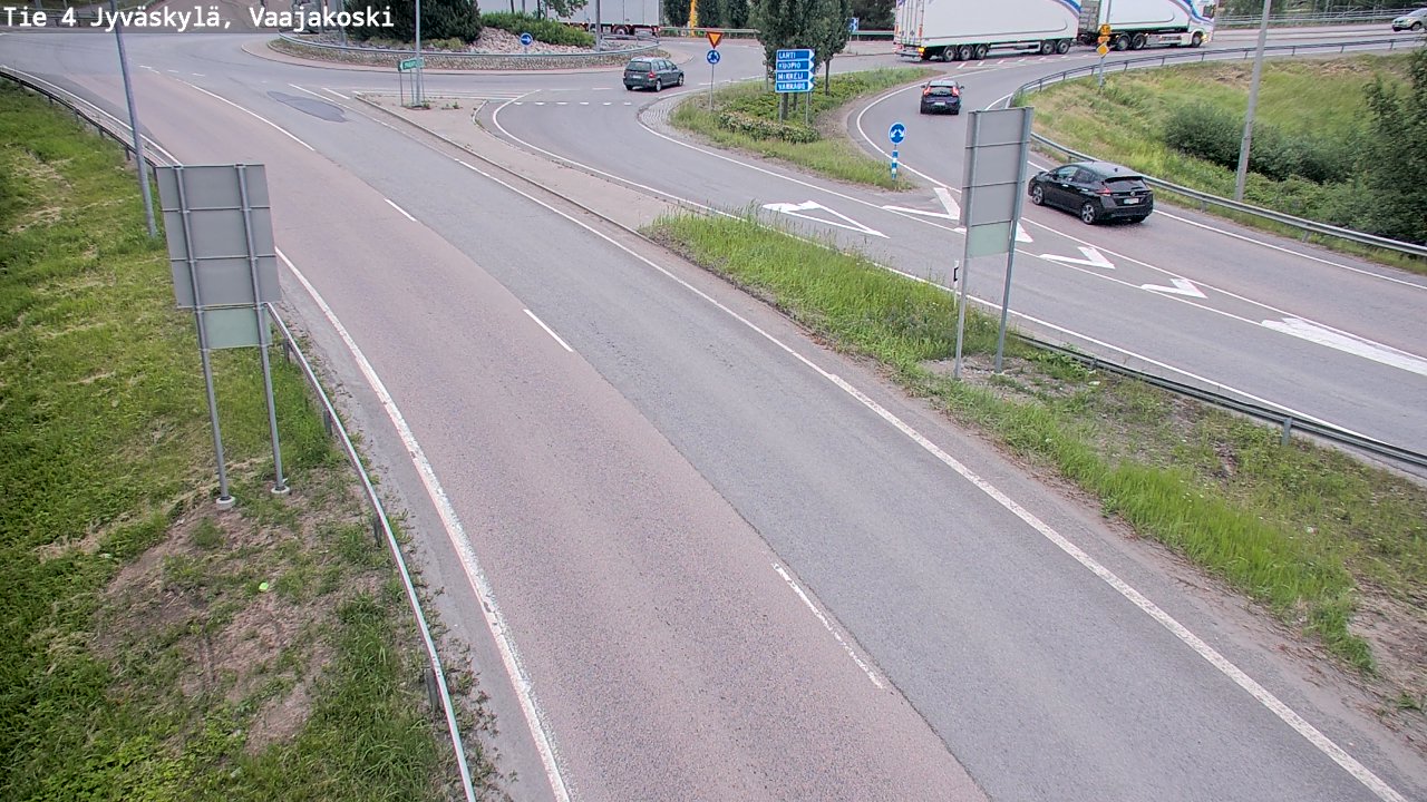 Kelikamerat Kuva Tie 4 Jyväskylä, Vaajakoski, Jyväskylä, Keski-Suomi