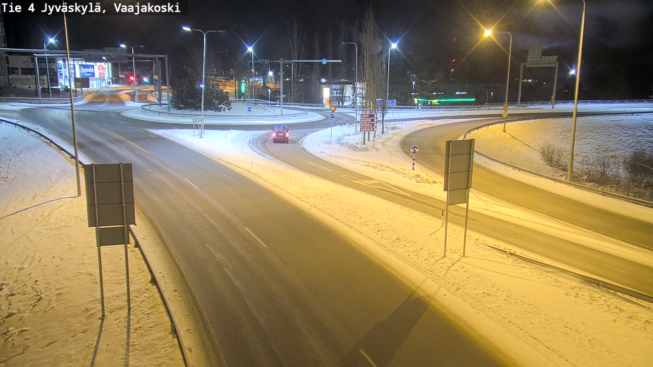 Kelikamerat Kuva Tie 4 Jyväskylä, Vaajakoski, Jyväskylä, Keski-Suomi