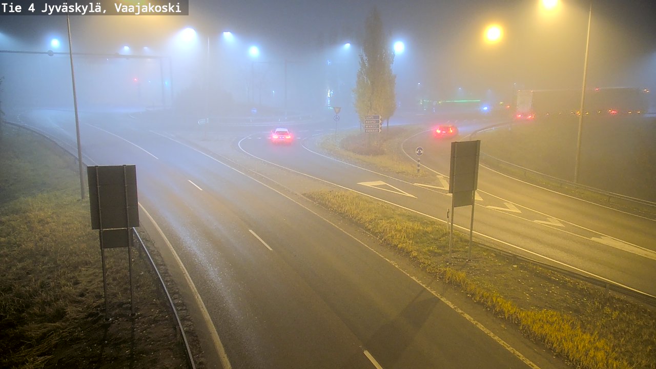 Kelikamerat Kuva Tie 4 Jyväskylä, Vaajakoski, Jyväskylä, Keski-Suomi