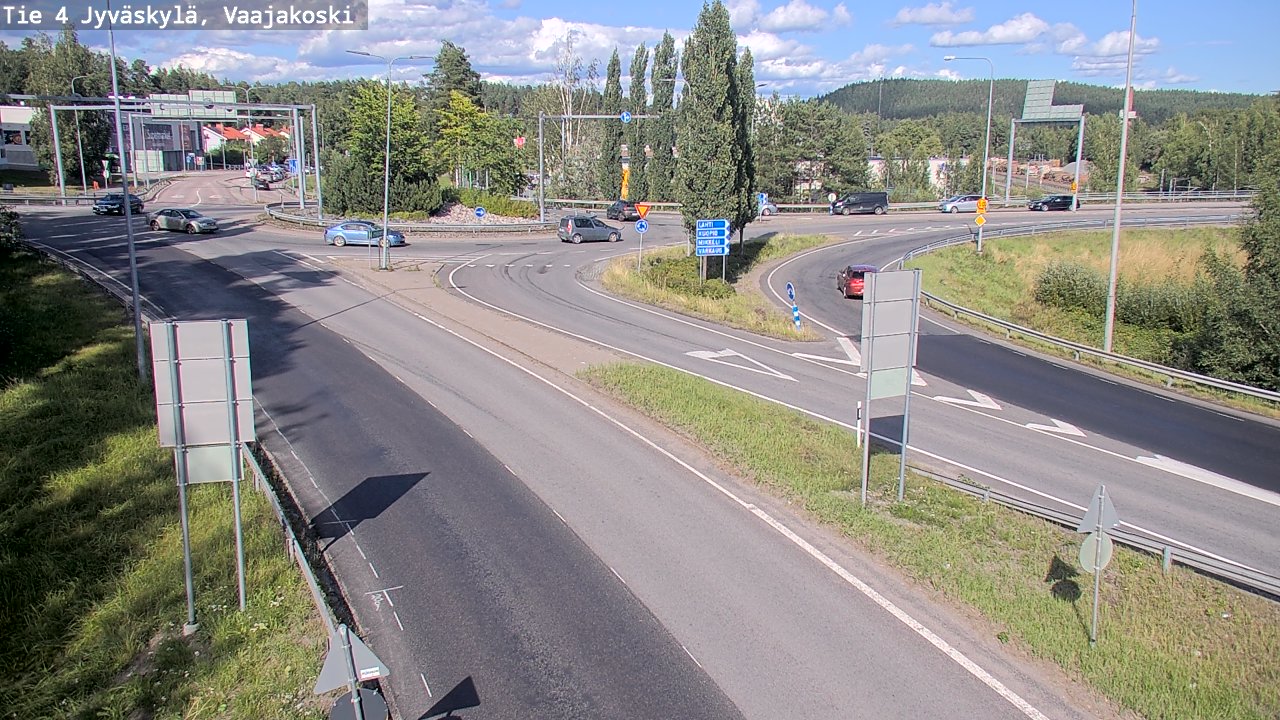 Kelikamerat Kuva Tie 4 Jyväskylä, Vaajakoski, Jyväskylä, Keski-Suomi