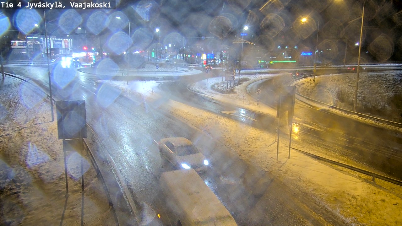 Weather Camera Image Väg 4 Jyväskylä, Vaajakoski, Jyväskylä, Keski-Suomi
