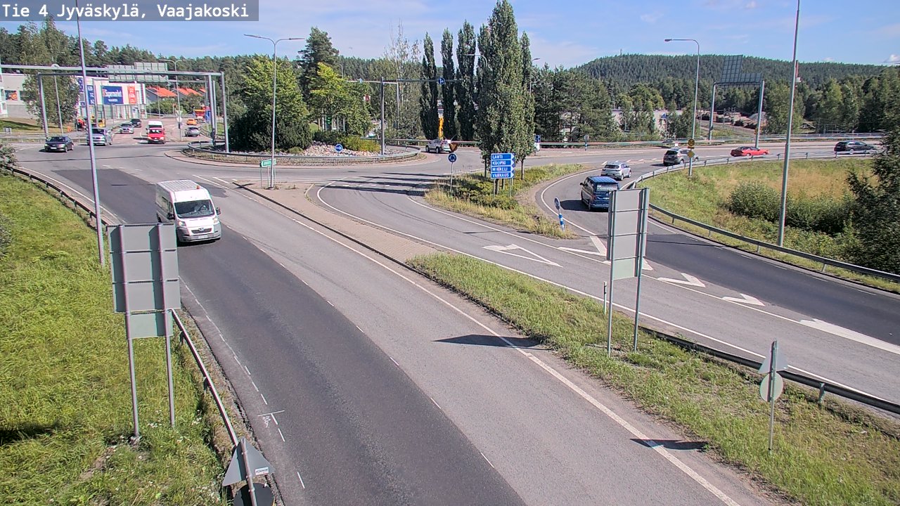 Kelikamerat Kuva Tie 4 Jyväskylä, Vaajakoski, Jyväskylä, Keski-Suomi