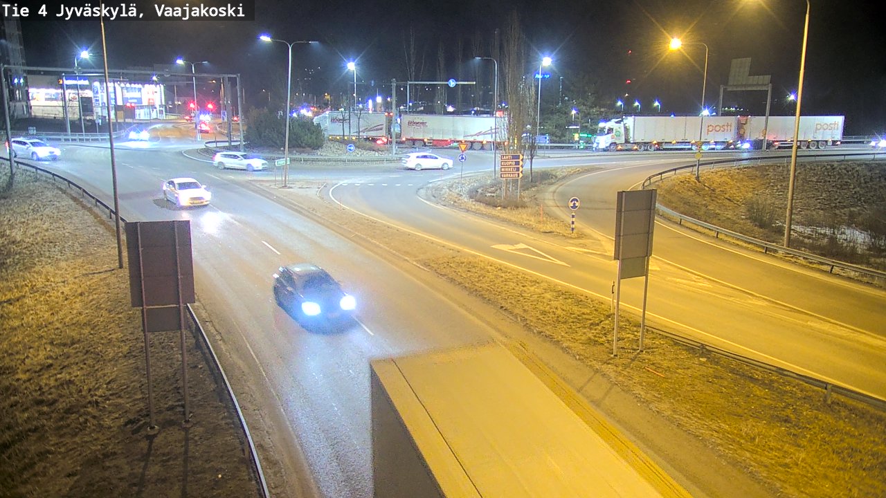Weather Camera Image Väg 4 Jyväskylä, Vaajakoski, Jyväskylä, Keski-Suomi