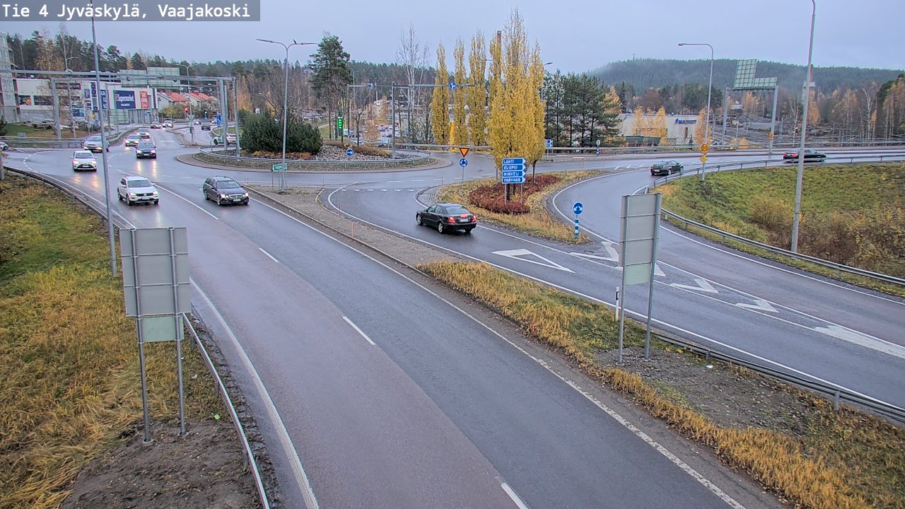 Kelikamerat Kuva Tie 4 Jyväskylä, Vaajakoski, Jyväskylä, Keski-Suomi