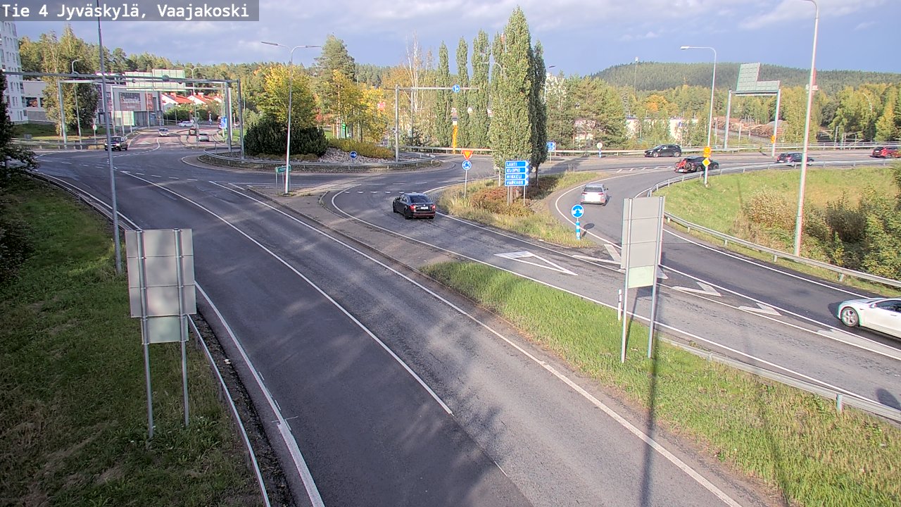 Kelikamerat Kuva Tie 4 Jyväskylä, Vaajakoski, Jyväskylä, Keski-Suomi