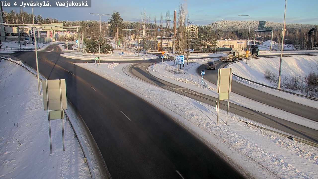 Kelikamerat Kuva Tie 4 Jyväskylä, Vaajakoski, Jyväskylä, Keski-Suomi