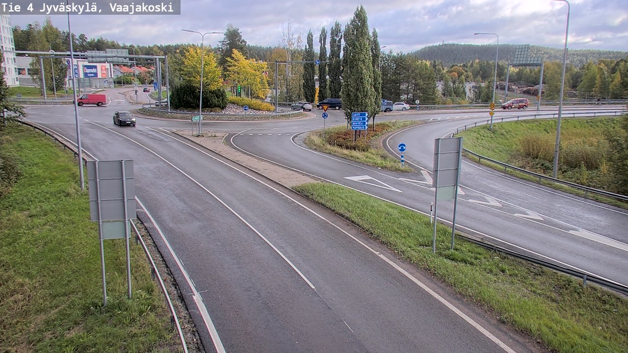 Kelikamerat Kuva Tie 4 Jyväskylä, Vaajakoski, Jyväskylä, Keski-Suomi