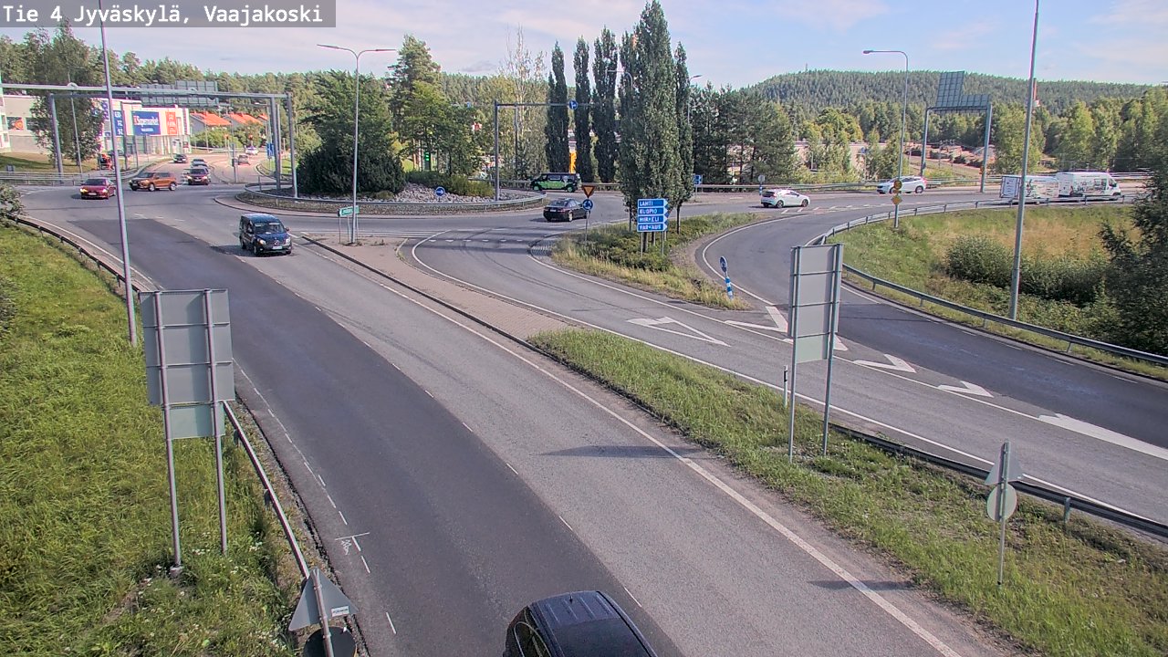 Kelikamerat Kuva Tie 4 Jyväskylä, Vaajakoski, Jyväskylä, Keski-Suomi
