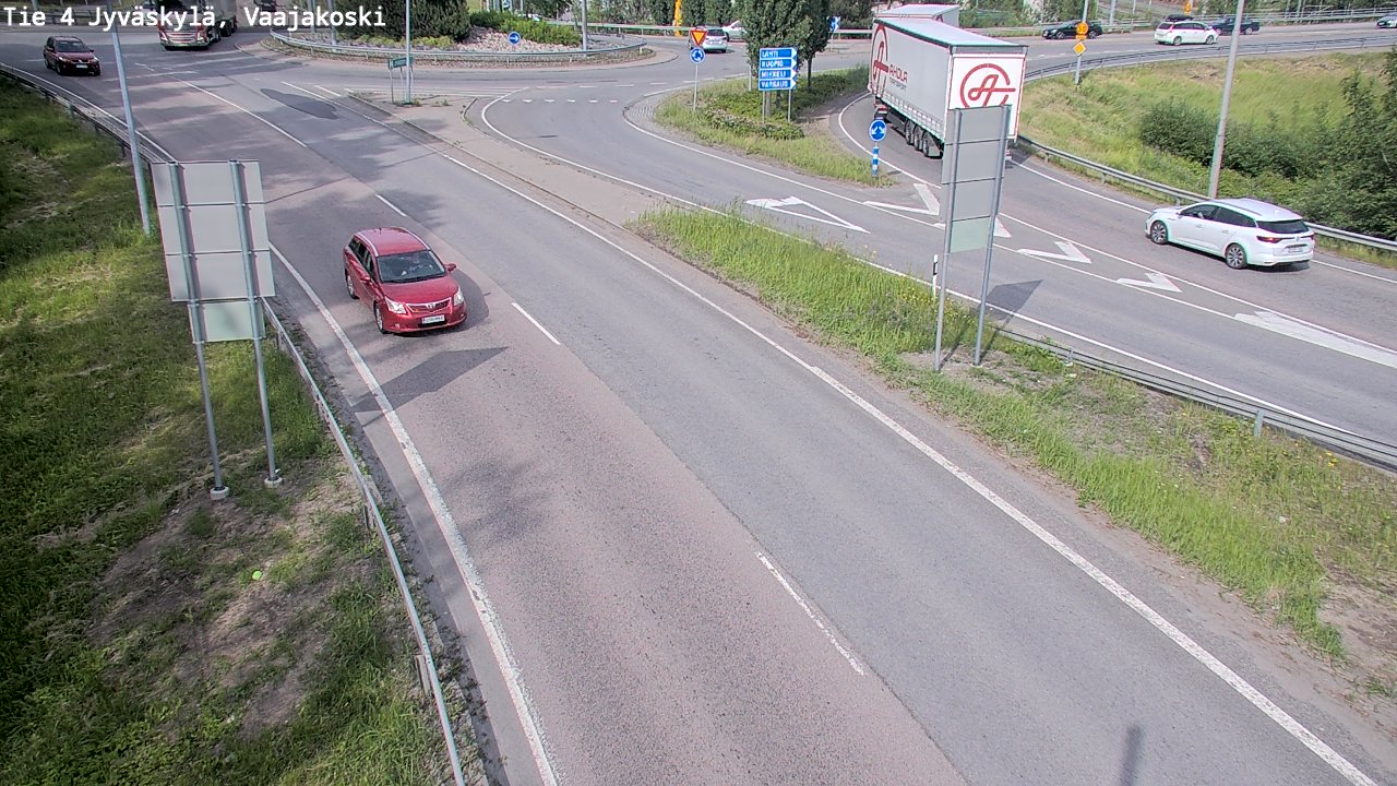 Kelikamerat Kuva Tie 4 Jyväskylä, Vaajakoski, Jyväskylä, Keski-Suomi