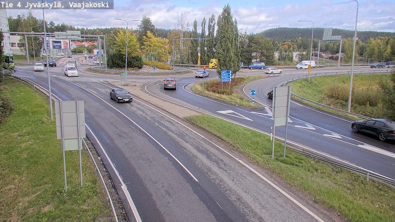 Kelikamerat Kuva Tie 4 Jyväskylä, Vaajakoski, Jyväskylä, Keski-Suomi