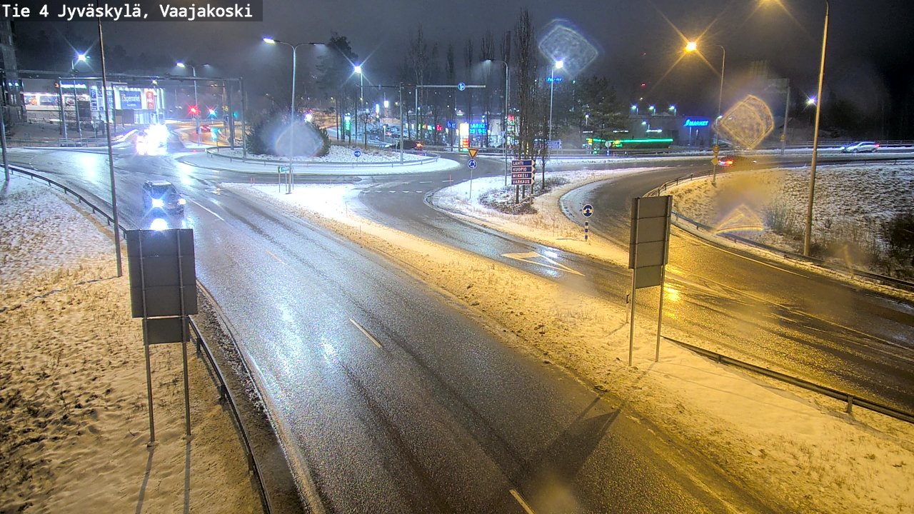 Weather Camera Image Väg 4 Jyväskylä, Vaajakoski, Jyväskylä, Keski-Suomi
