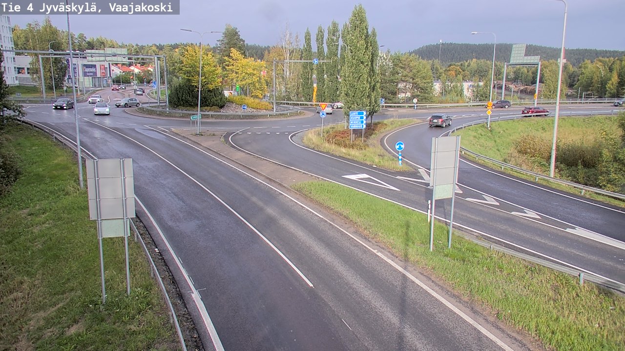 Kelikamerat Kuva Tie 4 Jyväskylä, Vaajakoski, Jyväskylä, Keski-Suomi