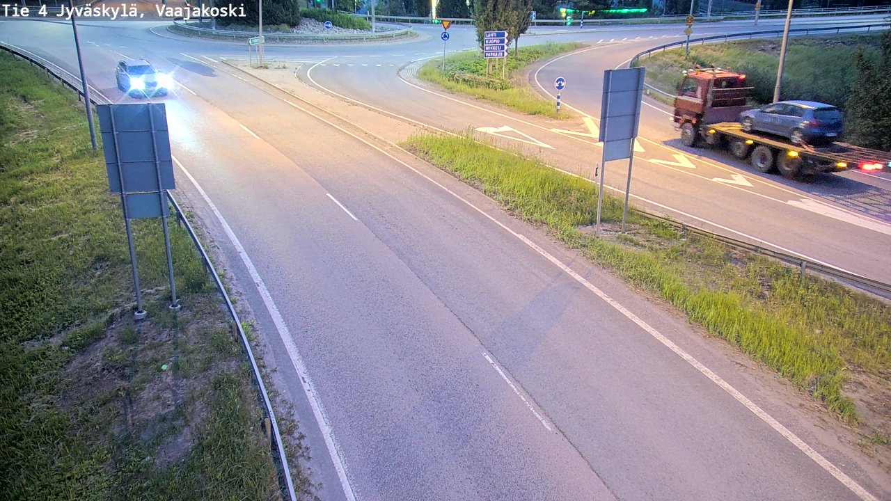 Kelikamerat Kuva Tie 4 Jyväskylä, Vaajakoski, Jyväskylä, Keski-Suomi