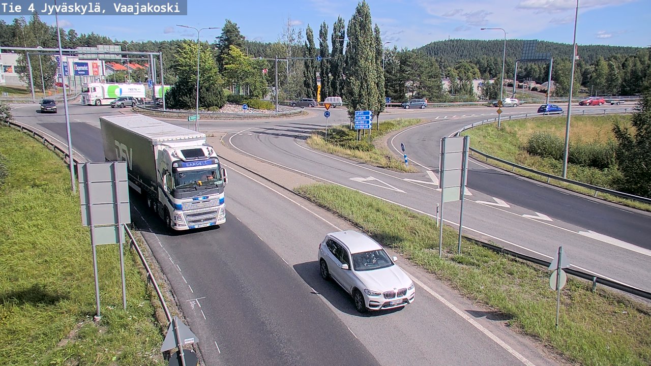 Kelikamerat Kuva Tie 4 Jyväskylä, Vaajakoski, Jyväskylä, Keski-Suomi