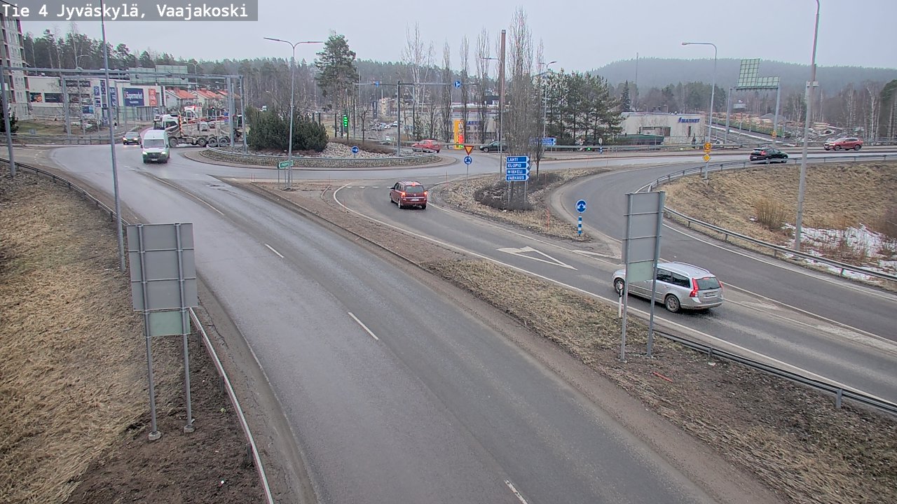 Kelikamerat Kuva Tie 4 Jyväskylä, Vaajakoski, Jyväskylä, Keski-Suomi