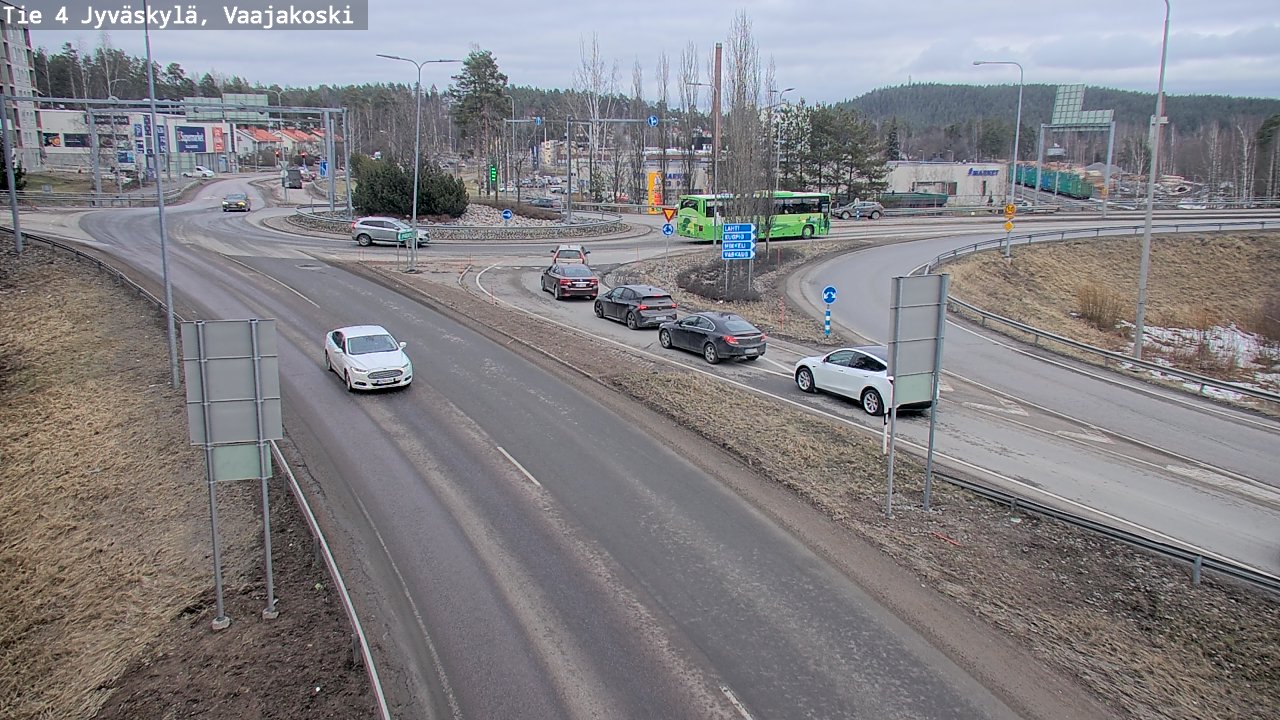 Kelikamerat Kuva Tie 4 Jyväskylä, Vaajakoski, Jyväskylä, Keski-Suomi
