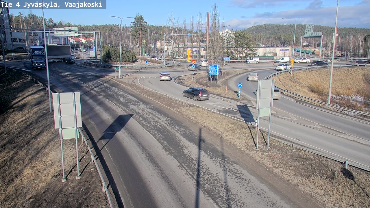 Kelikamerat Kuva Tie 4 Jyväskylä, Vaajakoski, Jyväskylä, Keski-Suomi