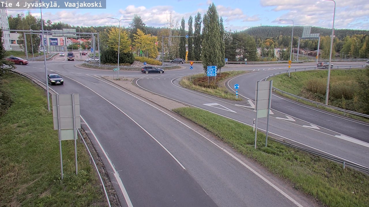Weather Camera Image Road 4 Jyväskylä, Vaajakoski, Jyväskylä, Keski-Suomi