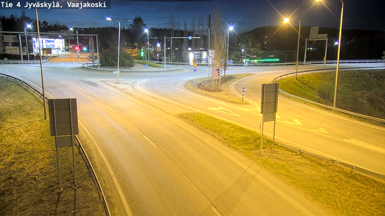 Weather Camera Image Road 4 Jyväskylä, Vaajakoski, Jyväskylä, Keski-Suomi