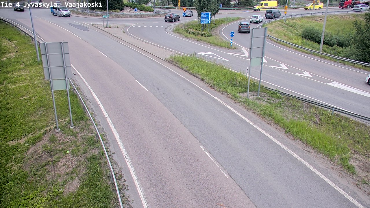 Kelikamerat Kuva Tie 4 Jyväskylä, Vaajakoski, Jyväskylä, Keski-Suomi