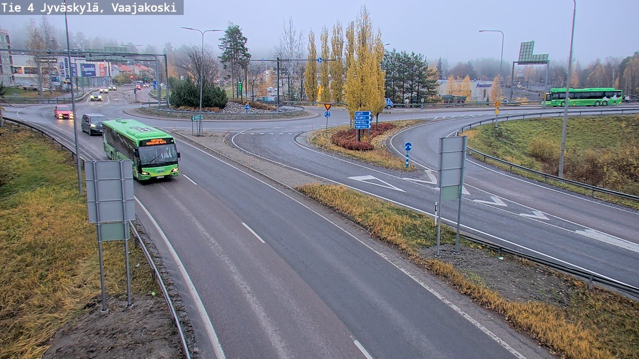 Kelikamerat Kuva Tie 4 Jyväskylä, Vaajakoski, Jyväskylä, Keski-Suomi