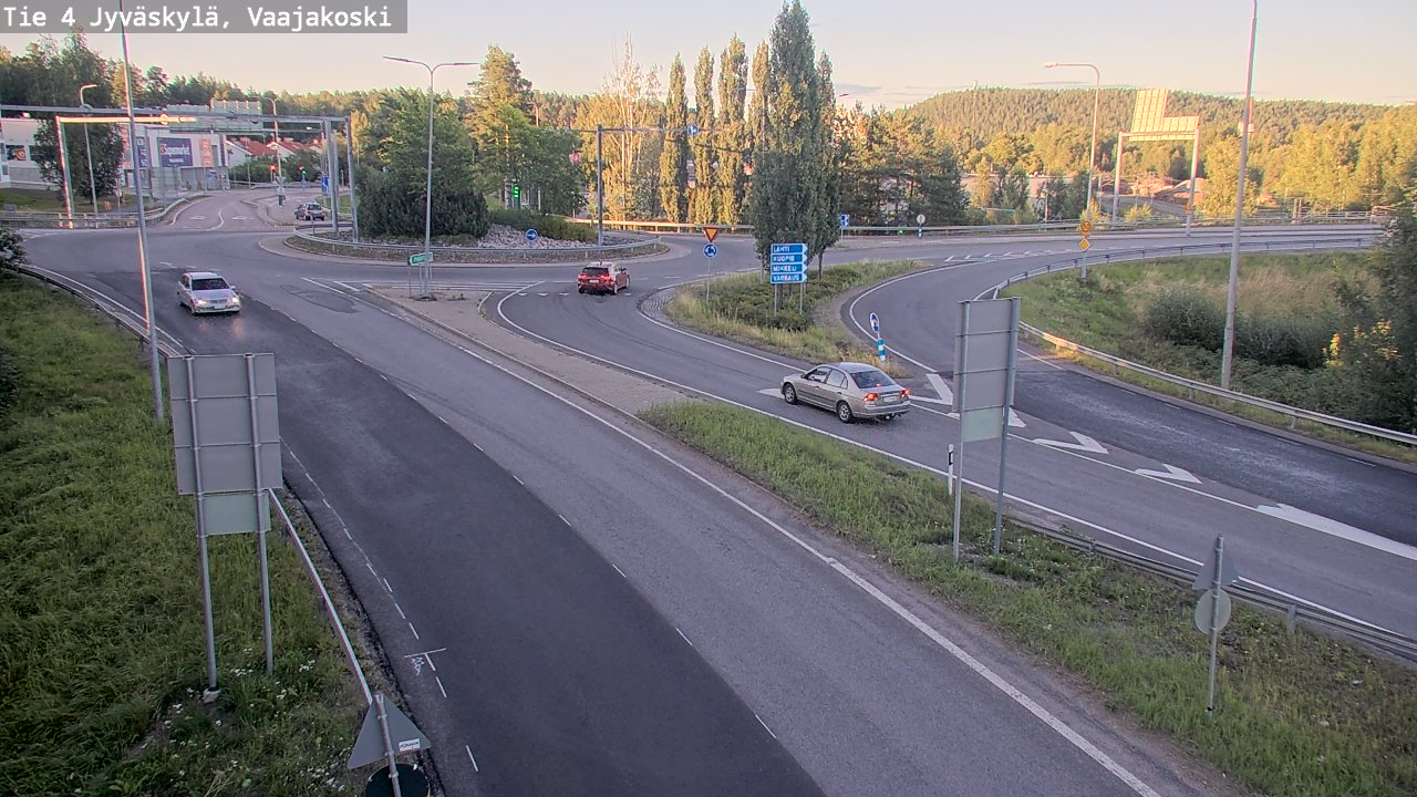 Kelikamerat Kuva Tie 4 Jyväskylä, Vaajakoski, Jyväskylä, Keski-Suomi