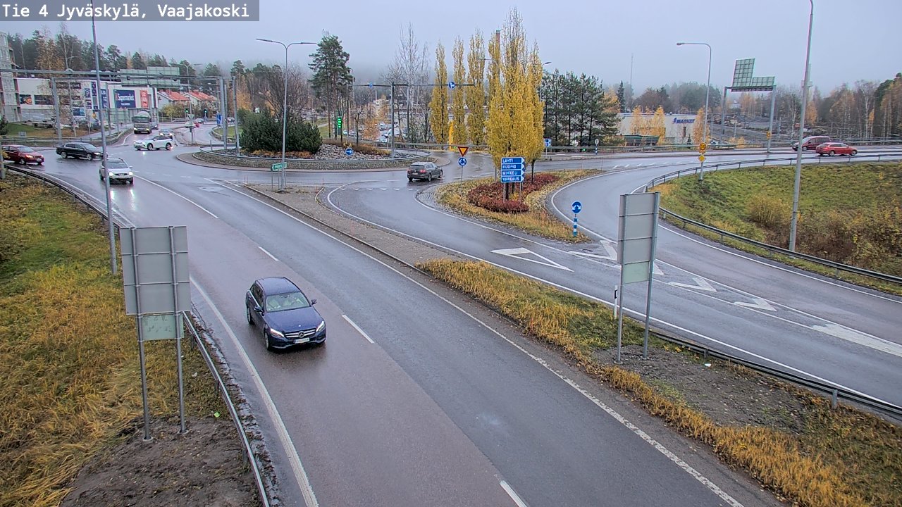 Kelikamerat Kuva Tie 4 Jyväskylä, Vaajakoski, Jyväskylä, Keski-Suomi