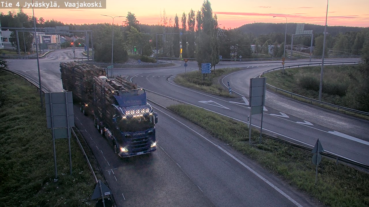Kelikamerat Kuva Tie 4 Jyväskylä, Vaajakoski, Jyväskylä, Keski-Suomi