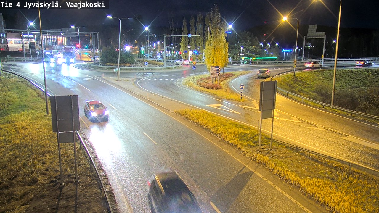 Kelikamerat Kuva Tie 4 Jyväskylä, Vaajakoski, Jyväskylä, Keski-Suomi