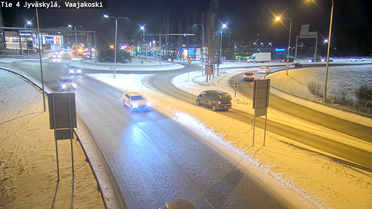 Kelikamerat Kuva Tie 4 Jyväskylä, Vaajakoski, Jyväskylä, Keski-Suomi