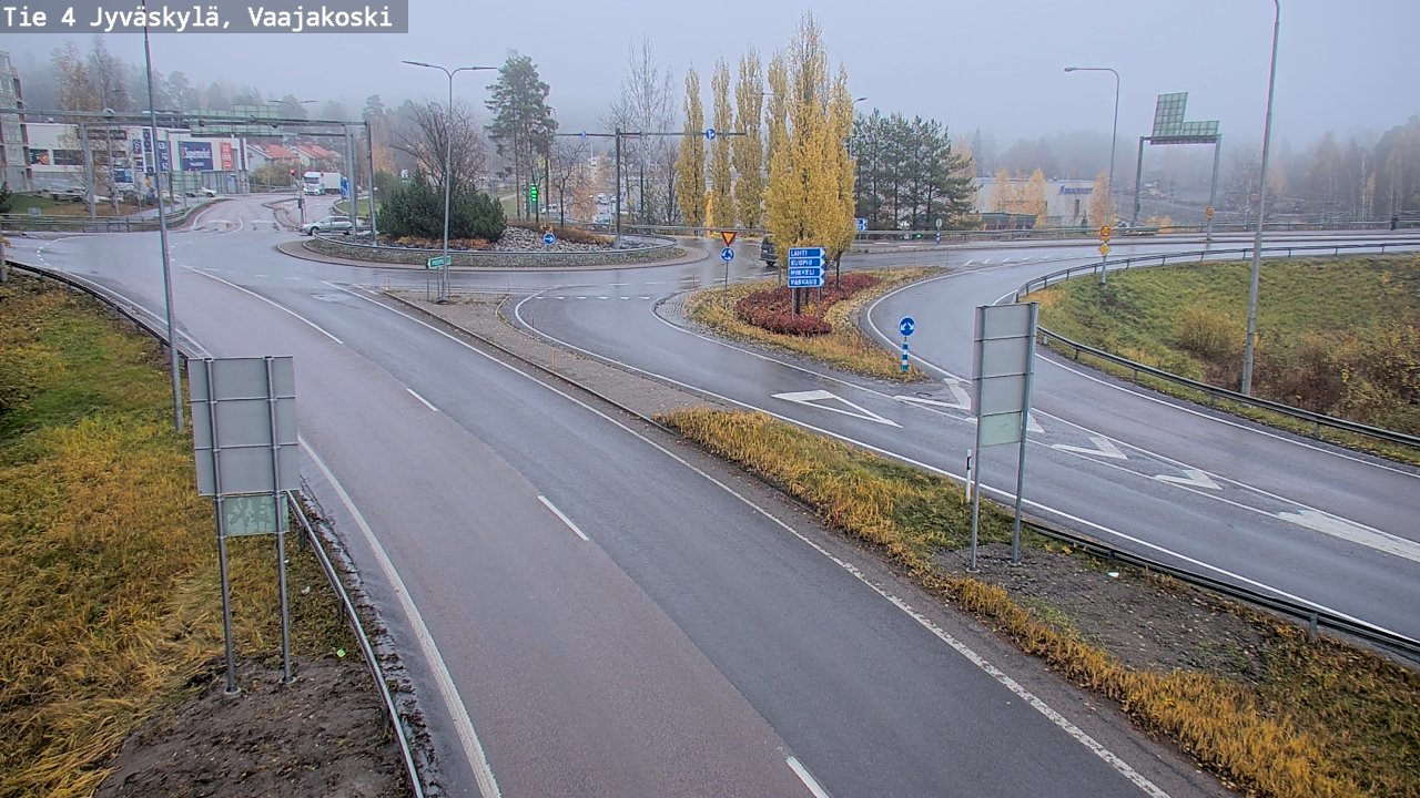 Kelikamerat Kuva Tie 4 Jyväskylä, Vaajakoski, Jyväskylä, Keski-Suomi