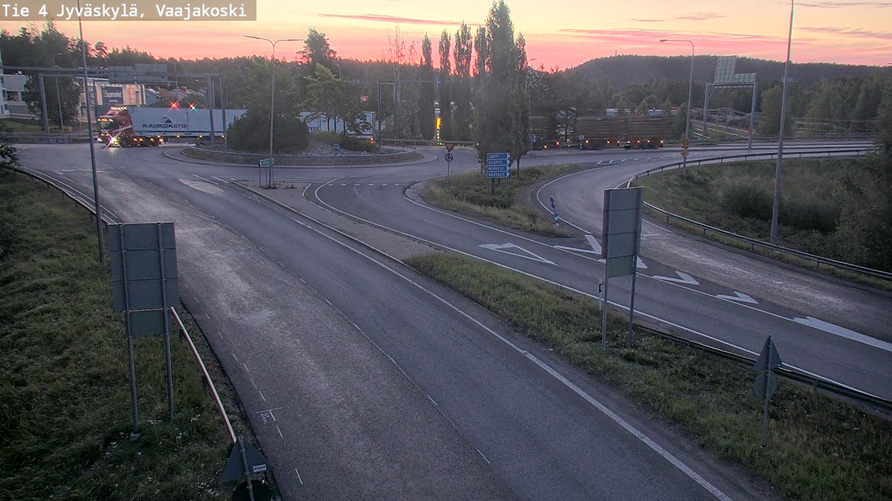 Kelikamerat Kuva Tie 4 Jyväskylä, Vaajakoski, Jyväskylä, Keski-Suomi