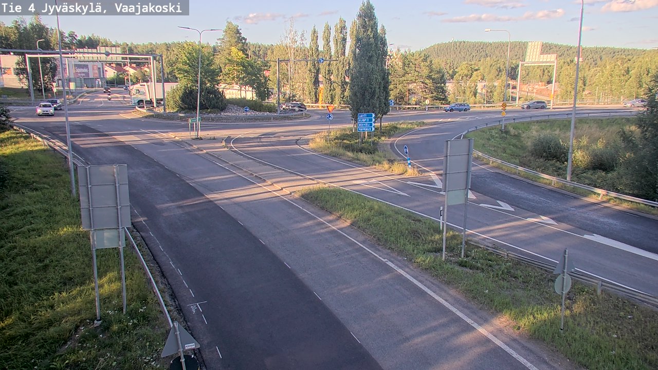 Kelikamerat Kuva Tie 4 Jyväskylä, Vaajakoski, Jyväskylä, Keski-Suomi