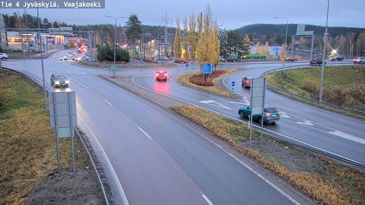 Kelikamerat Kuva Tie 4 Jyväskylä, Vaajakoski, Jyväskylä, Keski-Suomi