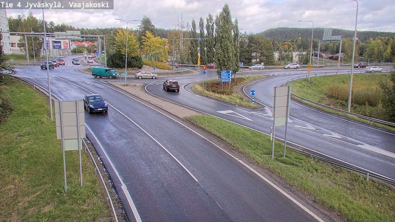 Kelikamerat Kuva Tie 4 Jyväskylä, Vaajakoski, Jyväskylä, Keski-Suomi