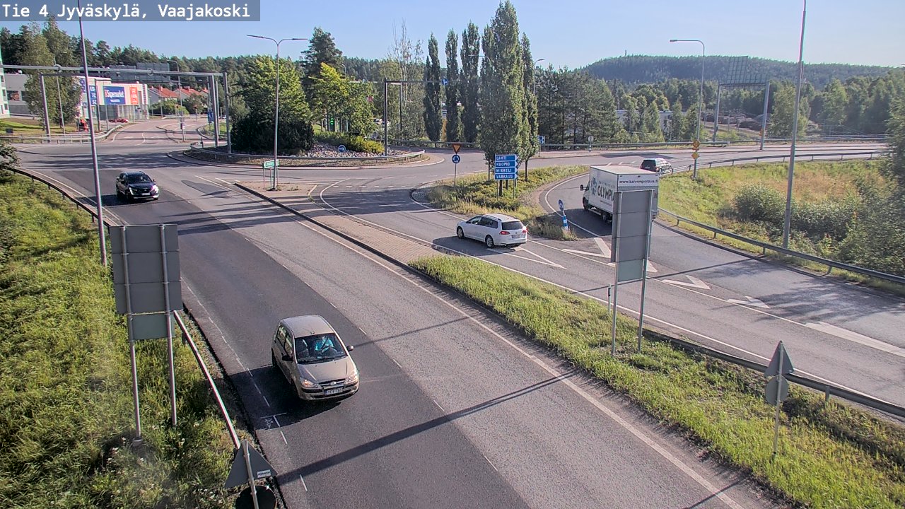Kelikamerat Kuva Tie 4 Jyväskylä, Vaajakoski, Jyväskylä, Keski-Suomi