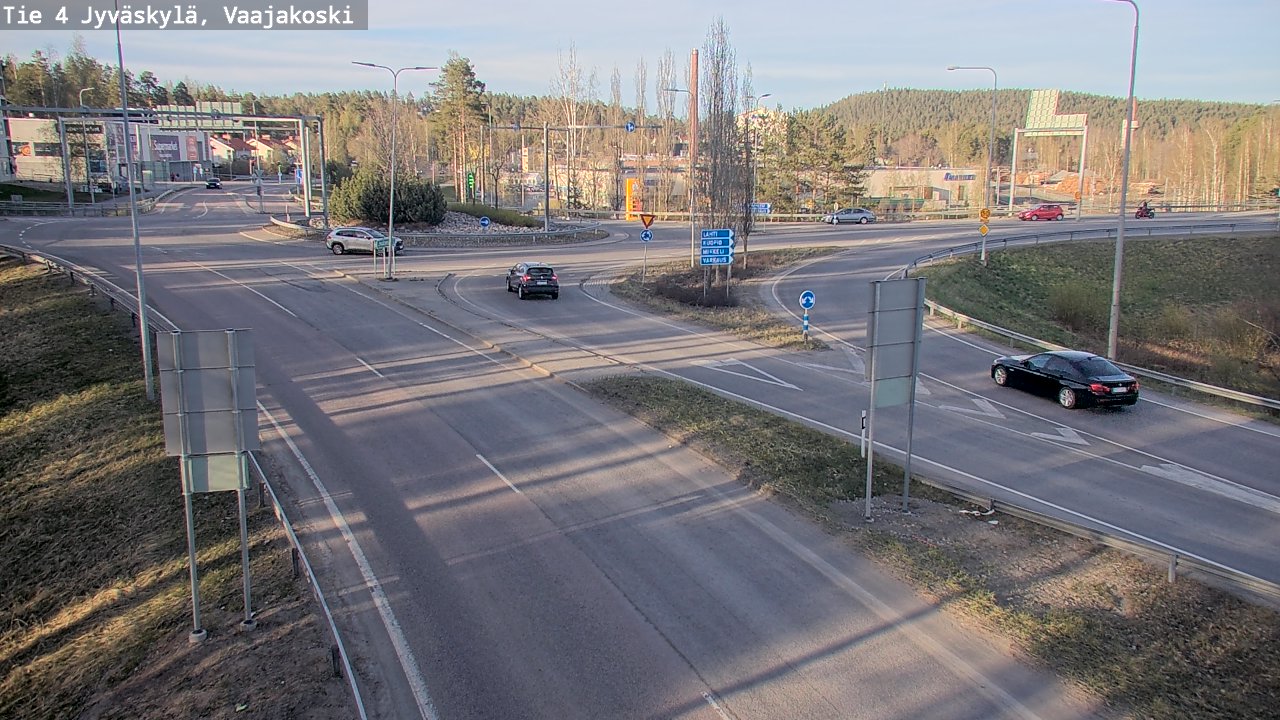 Weather Camera Image Road 4 Jyväskylä, Vaajakoski, Jyväskylä, Keski-Suomi