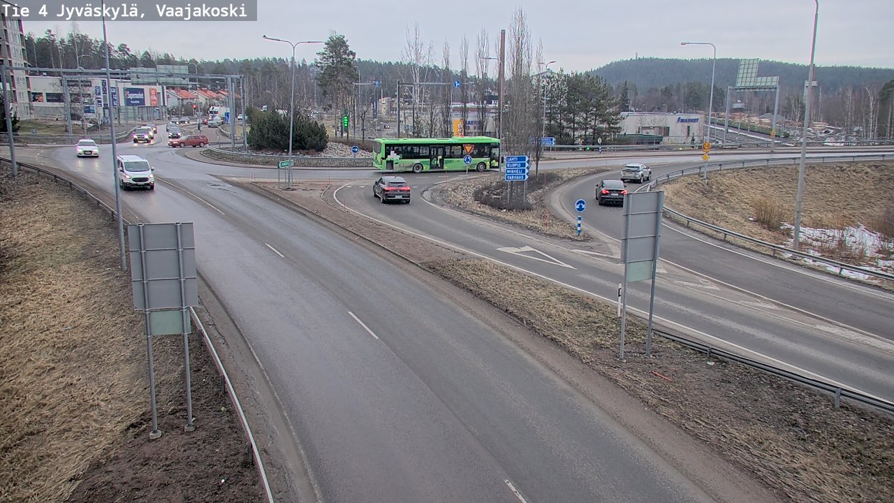 Kelikamerat Kuva Tie 4 Jyväskylä, Vaajakoski, Jyväskylä, Keski-Suomi