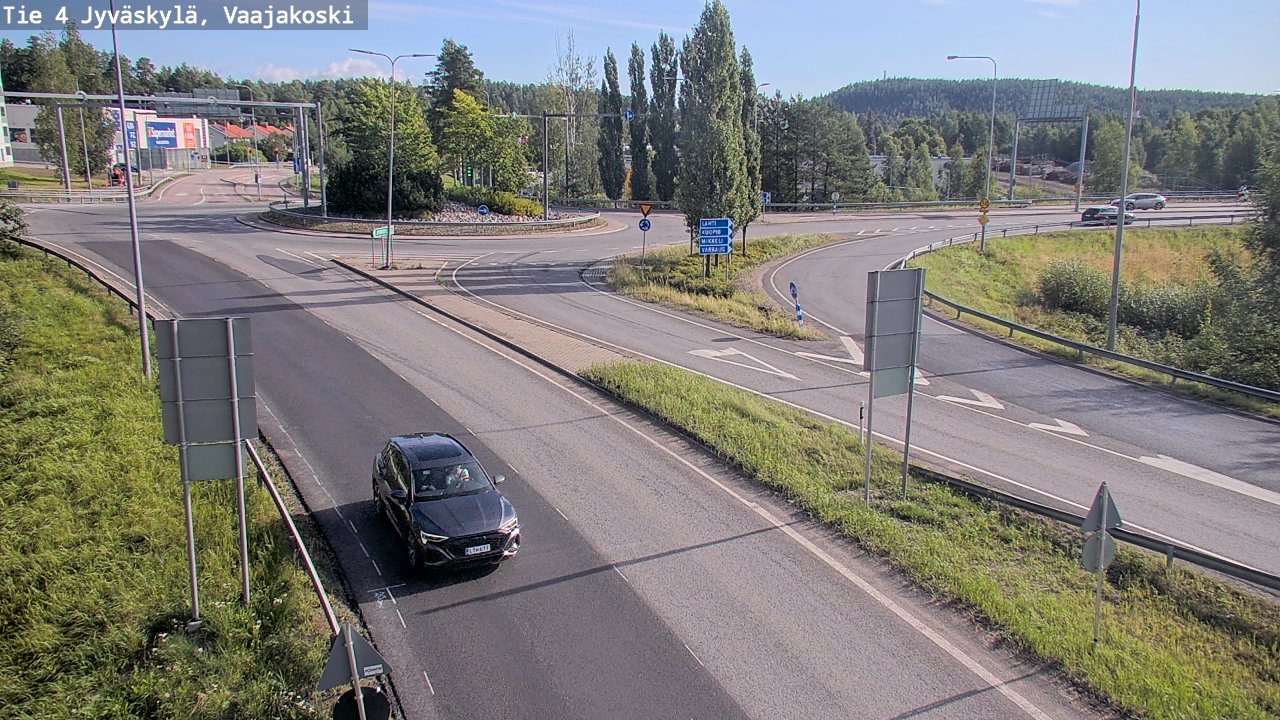 Kelikamerat Kuva Tie 4 Jyväskylä, Vaajakoski, Jyväskylä, Keski-Suomi