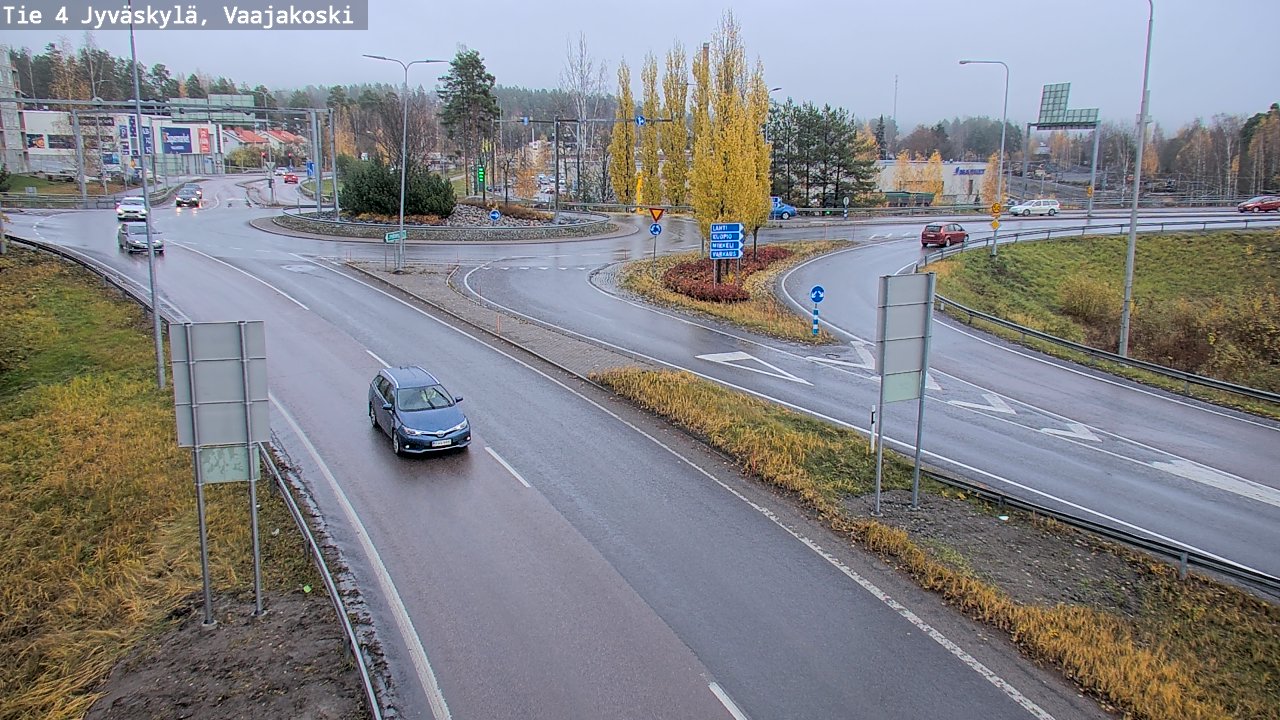 Kelikamerat Kuva Tie 4 Jyväskylä, Vaajakoski, Jyväskylä, Keski-Suomi