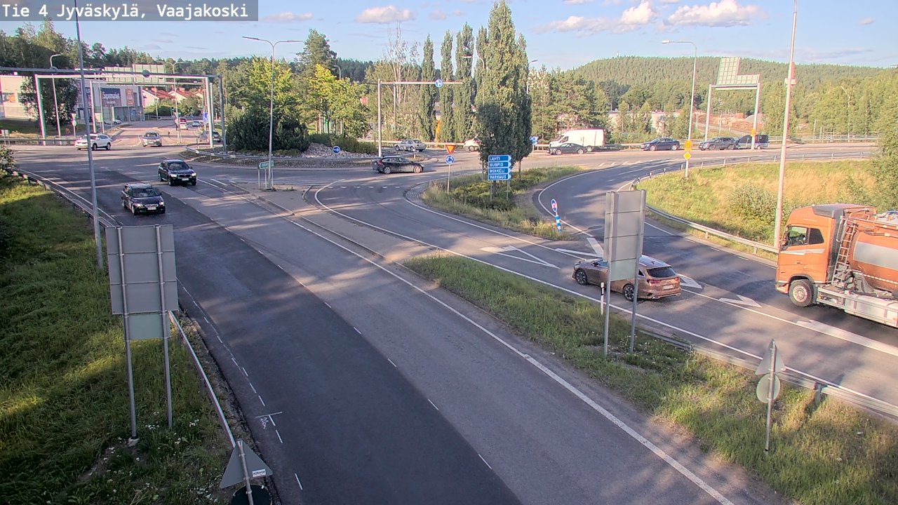 Kelikamerat Kuva Tie 4 Jyväskylä, Vaajakoski, Jyväskylä, Keski-Suomi