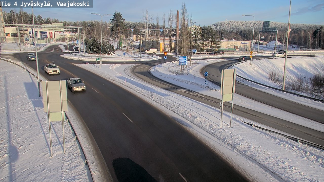 Kelikamerat Kuva Tie 4 Jyväskylä, Vaajakoski, Jyväskylä, Keski-Suomi