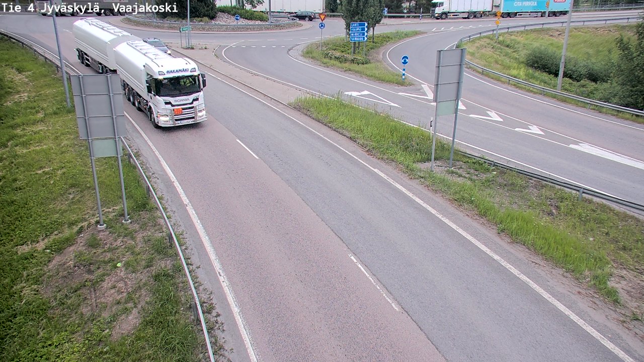 Kelikamerat Kuva Tie 4 Jyväskylä, Vaajakoski, Jyväskylä, Keski-Suomi