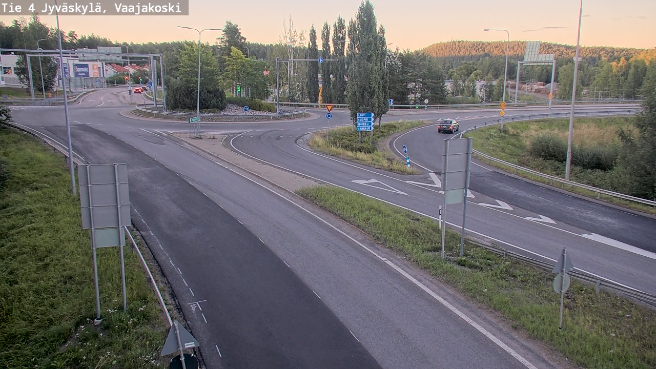 Kelikamerat Kuva Tie 4 Jyväskylä, Vaajakoski, Jyväskylä, Keski-Suomi