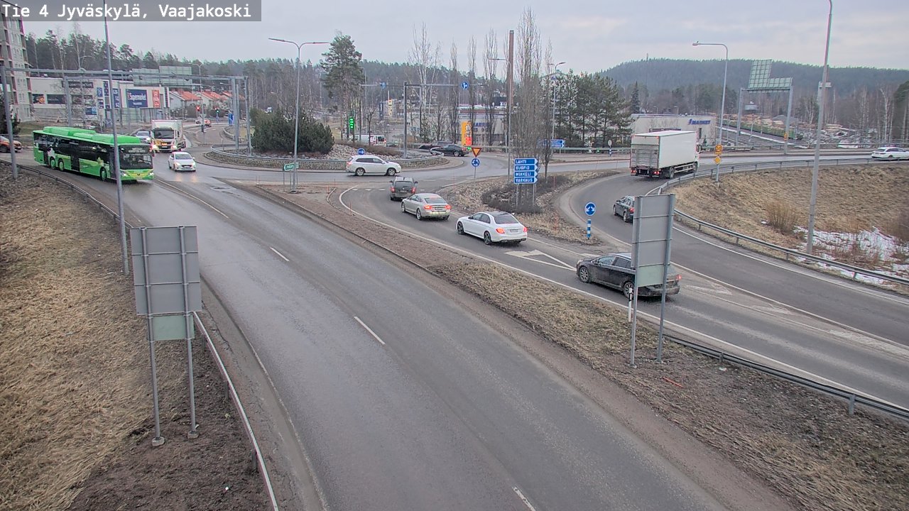 Kelikamerat Kuva Tie 4 Jyväskylä, Vaajakoski, Jyväskylä, Keski-Suomi