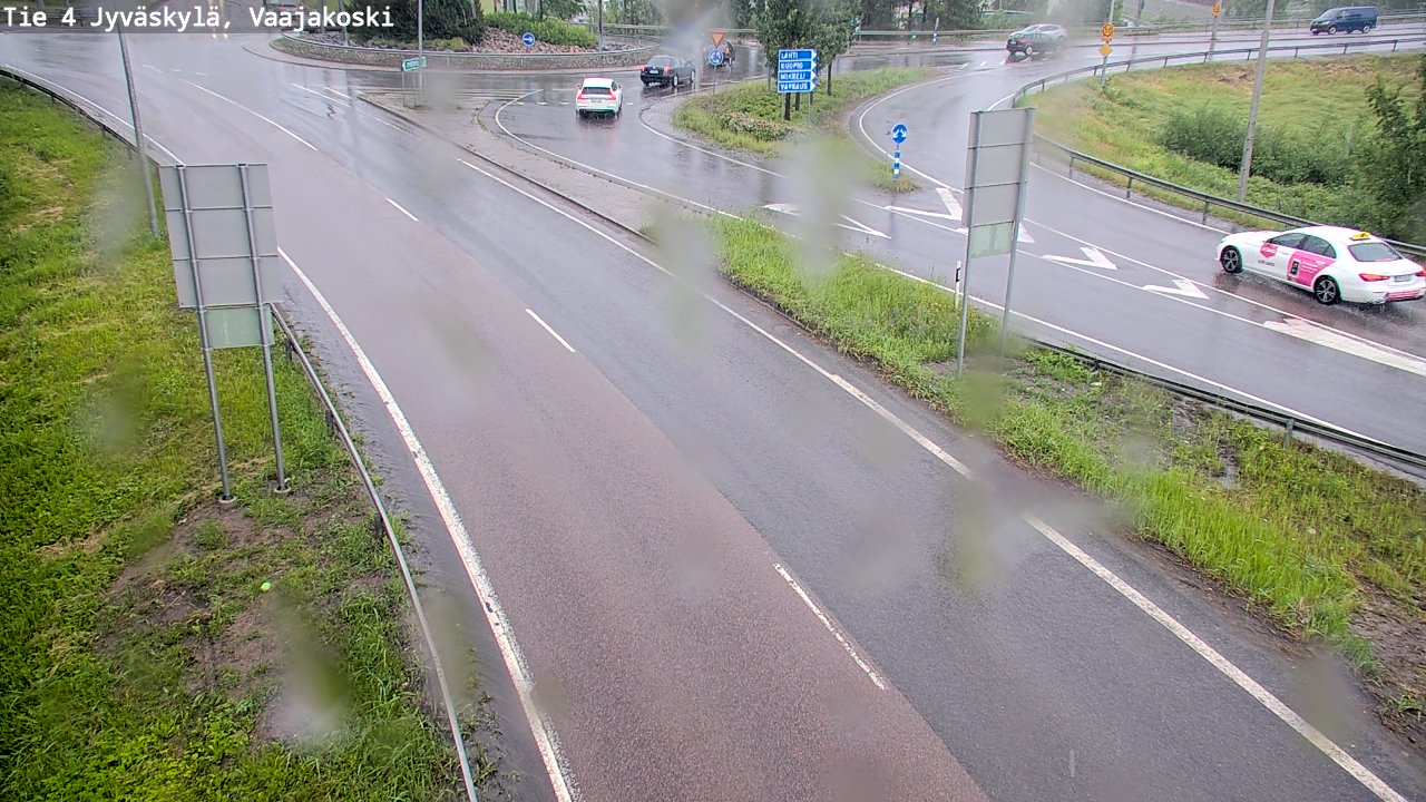 Kelikamerat Kuva Tie 4 Jyväskylä, Vaajakoski, Jyväskylä, Keski-Suomi