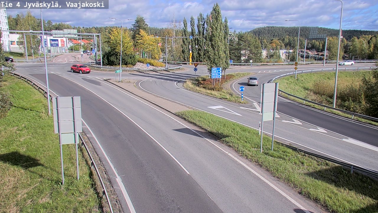 Weather Camera Image Road 4 Jyväskylä, Vaajakoski, Jyväskylä, Keski-Suomi