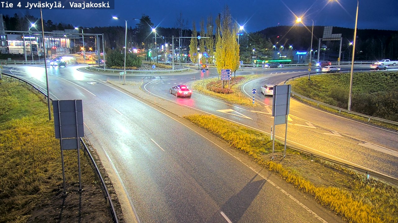 Kelikamerat Kuva Tie 4 Jyväskylä, Vaajakoski, Jyväskylä, Keski-Suomi